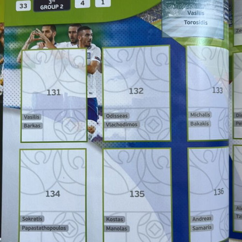 Panini Road to Euro 2020 Album new