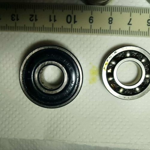 Military Bearings set of 5, like new, 1930-1950 aircraft