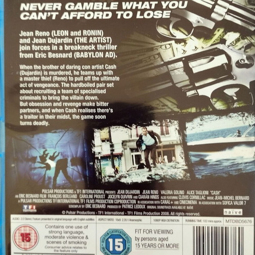 Cash Blu-Ray σαν καινούργιο με υπότιτλους