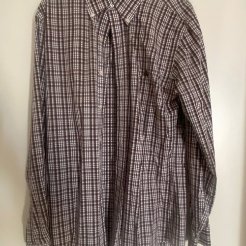 Brooks Brothers shirt used Small brown premium cotton