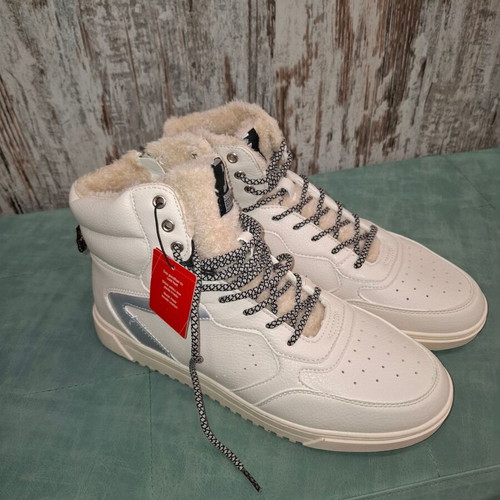Safety Jogger ankle boots new with fur beige and removable insole