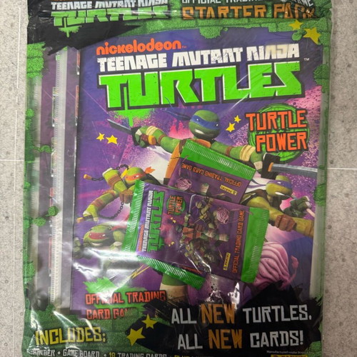 TMNT Teenage Mutant Ninja Turtles Panini Album Starter Pack new
