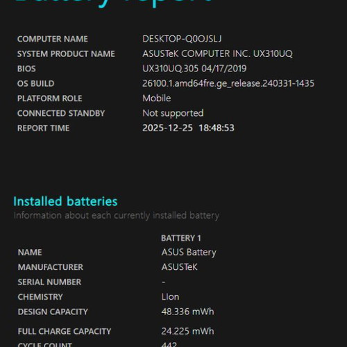 Asus ZenBook UX310 13.3" μεταχειρισμένο, i5, 8GB RAM, 512GB SSD, NVIDIA 940MX, Windows 11