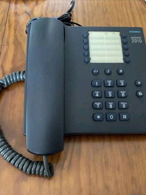 Samsung Euroset 2010 corded phone used, black