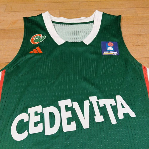 Cedevita Olimpija Ljubljana Basketball Jersey Size L Excellent Condition