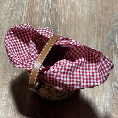 Basket hand bag used small