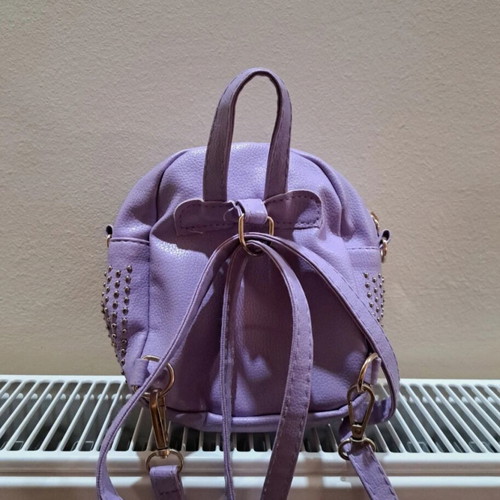 Purple backpack bag like new