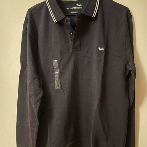 Harmont & Blaine men's polo new with tags, size XL, blue