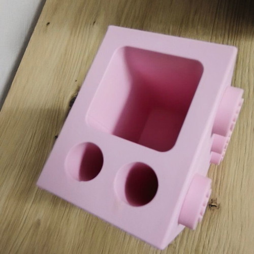 Lego Toothbrush case new, 3D printed from PLA plastic