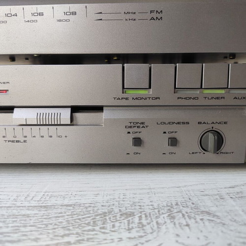 Akai 110 Audio Stack used, amplifier AM-U110, tape deck CS-F110, tuner AT-K110