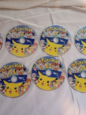 Pokémon πακέτο 7 DVD μεταχειρισμένα, μεταγλωττισμένα στα ελληνικά