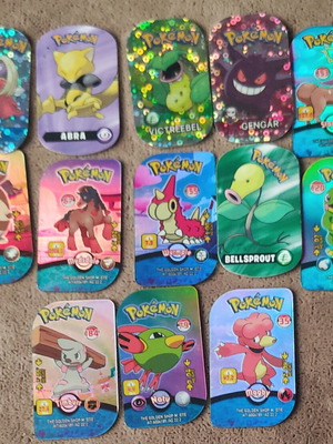 Metal bars Pokemon μεταχειρισμένες, πακέτο 13 τεμαχίων