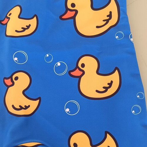 Baby Swimsuit UPF 50+ Yellow Ducks Size 74cm 6-12 Months Like New