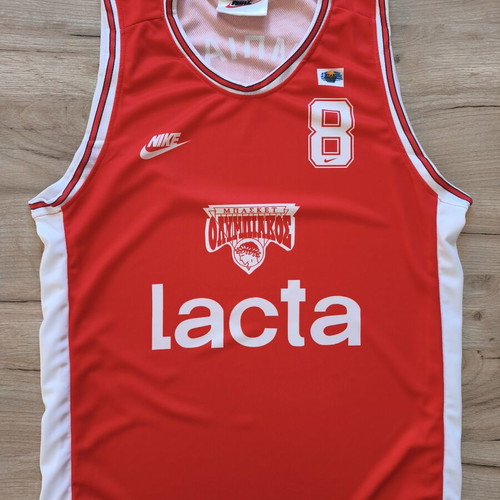 Vintage Olympiacos Jersey 1994-95 Eddie Johnson Medium New