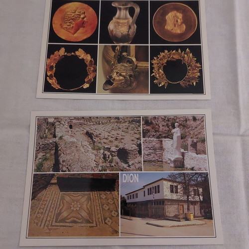 Postcards new, pack of 2, Pieria Dion