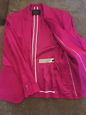 Massimo Dutti women's blazer new, fuchsia, size 40