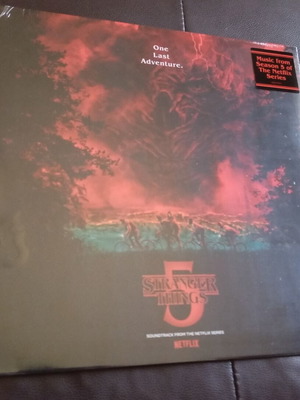 Stranger Things 5 OST LP new, sealed vinyl