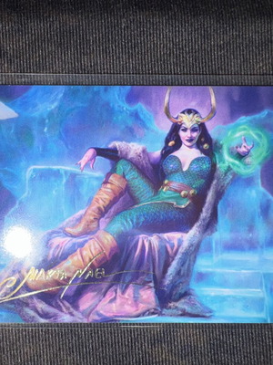 Magic The Gathering Art Series V2 Lady Loki Agent of Chaos new