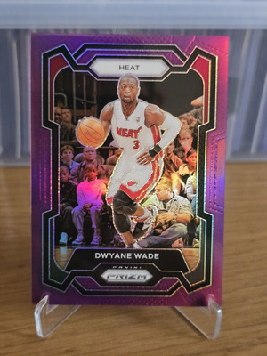 Dwyane Wade Purple Prizm 99 basketball card new