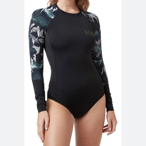 Helly Hansen one-piece rashguard swimsuit size L, new with UPF 50+