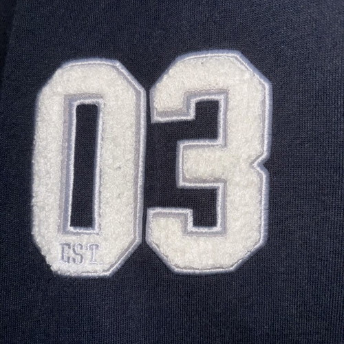Majestic NY Yankees Varsity Jacket like new, size M, white and blue