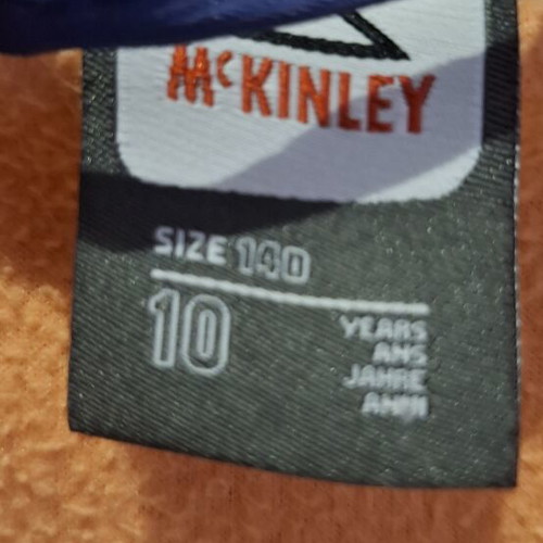 McKinley children's jacket 10 years like new, waterproof with fleece lining