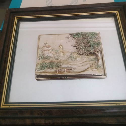 Vintage Creazioni Artistiche wall frames used, set of 2