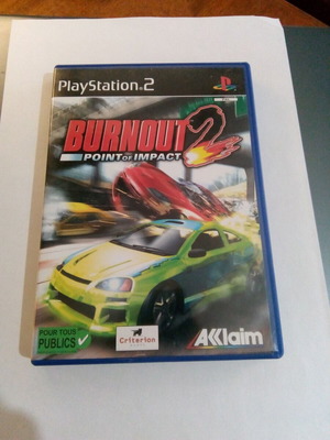 Burnout 2 - Point of Impact PlayStation 2 used racing game