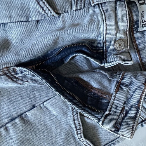 Women's jeans like new, size M / 38, gray and blue