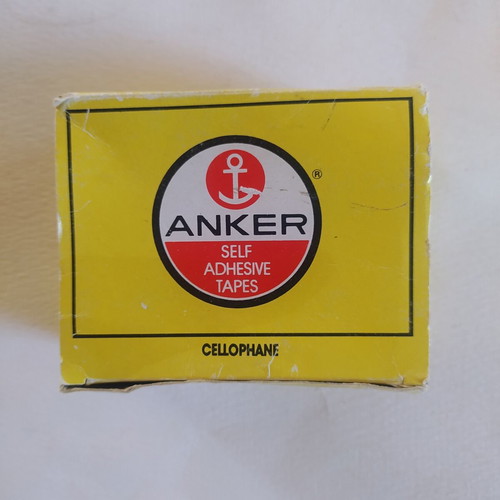 Vintage Anker tape box with 5 sealed rolls from 1970-80s