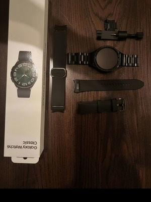 Samsung Galaxy Watch 6 Classic with extra band, like new