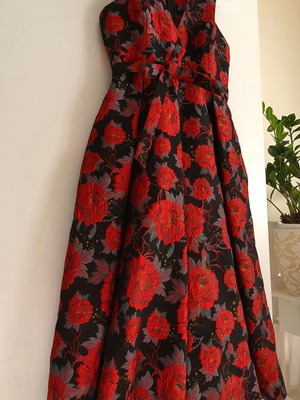 ASOS Φόρεμα Παντελόνα Καινούργιο Με Ανάγλυφα Λουλούδια, Μέγεθος M