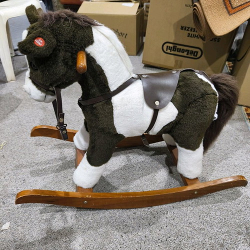 Rocking animals like new, set of 2 with sounds