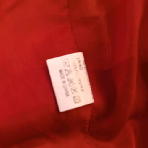 Κατακόκκινο biker jacket σαν καινούργιο, μέγεθος S/M