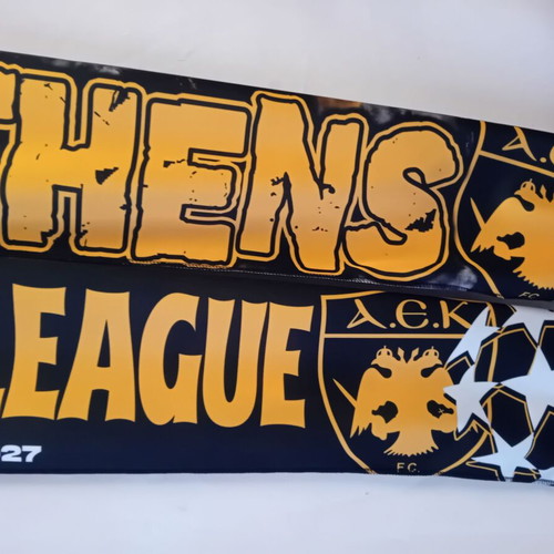 AEK Athens Champions League 2026-2027 collectible scarf