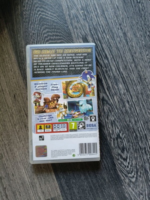 Sonic Rivals 2 PSP Essentials used