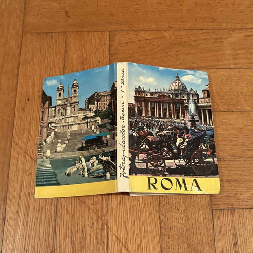 Rome folding photos used, set of 18 pieces