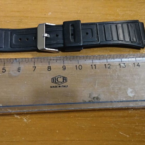 Rubber watch straps like new, men's
