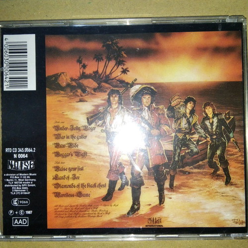 Running Wild Under Jolly Roger CD used, metal