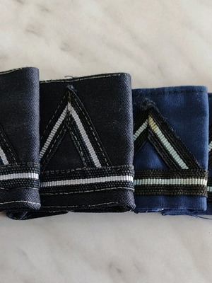 Antypaspistou Military Air Force Epaulet Gallons like new, 2 pairs