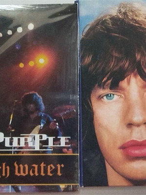 The Rolling Stones Black and Blue and Deep Purple Come Hell or High Water CDs like new