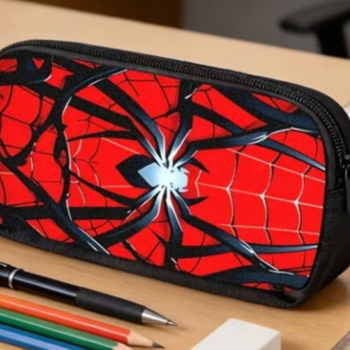 Large Spiderman pencil case