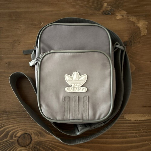 Adidas crossbody bag new, gray