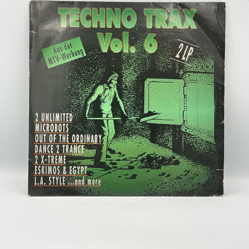 Techno Trax Vol. 6 vinyl record