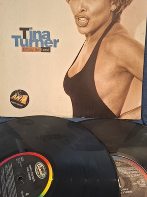 Tina Turner Simply The Best vinyl record used, good condition