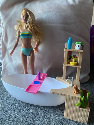 Σετ ευεξίας Spa Day Barbie σαν καινούργιο