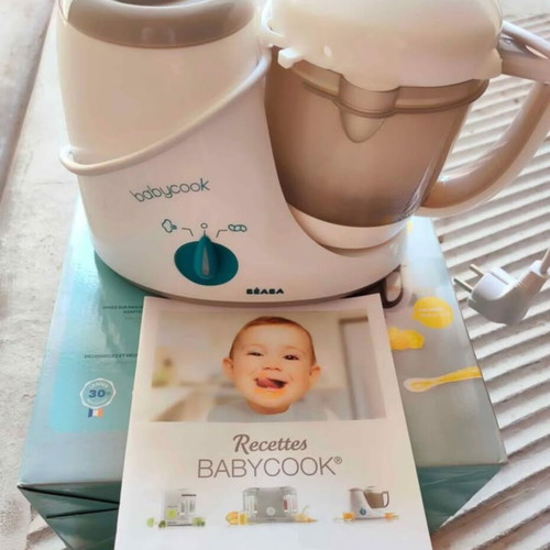 Beaba Babycook Original steam cooker 4-in-1 new, grey/blue