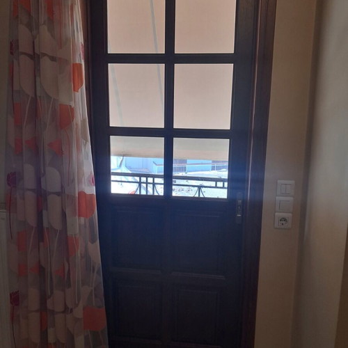 Wooden frames used, doors, windows, shutters