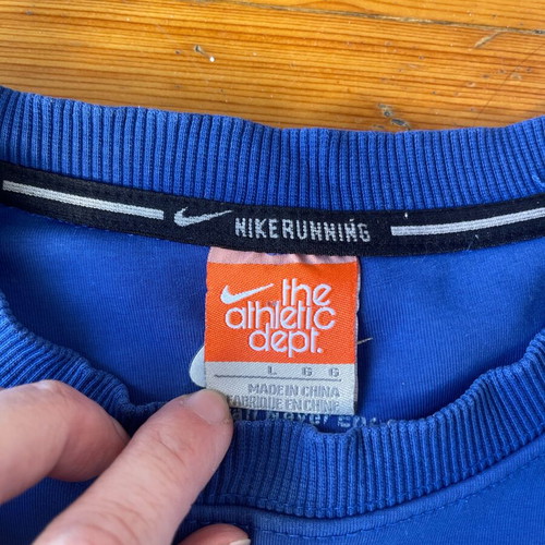 Nike Tech Fleece φούτερ 10 ετών σαν καινούργιο, μπλε