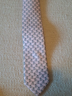Tie like new with owls, cheerful design